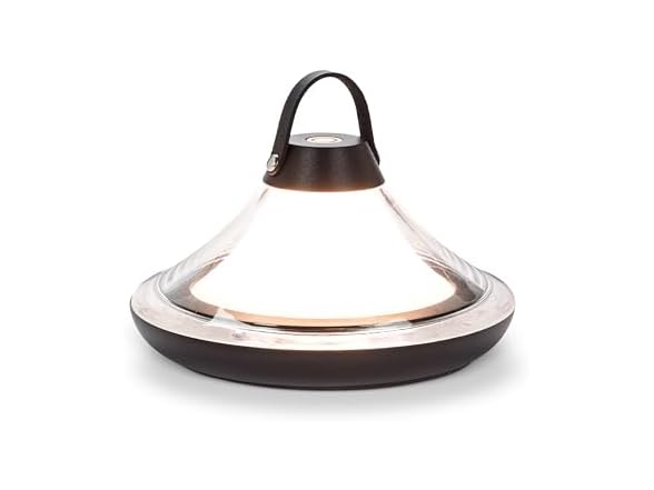 Abbott Collection Bell Shape LED Portable Table Lamp