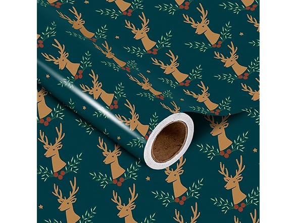 Dark Green Reindeer