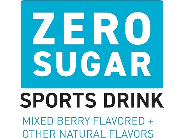 8PK POWERADE Electrolyte Zero Sugar Mixed Berry