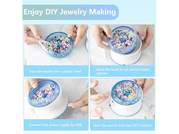 ORNUNIQ Electric Clay Bead Spinner