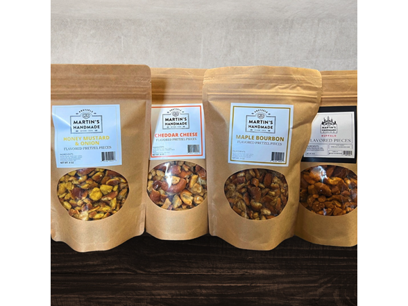 (8pk) Mini Flavored Pretzel Bits