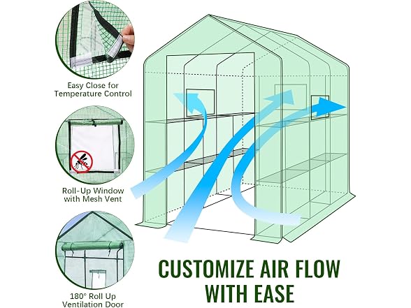 Greengro Greenhouse 57 x 85 x 76''