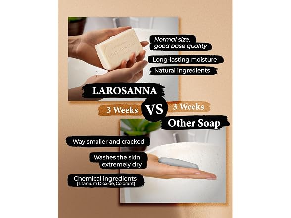 larosanna BC2718626084030 Goat milk soap