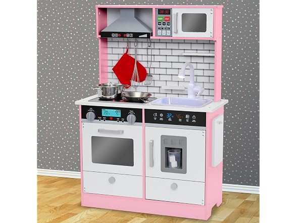 Small Kitchen Set Pink