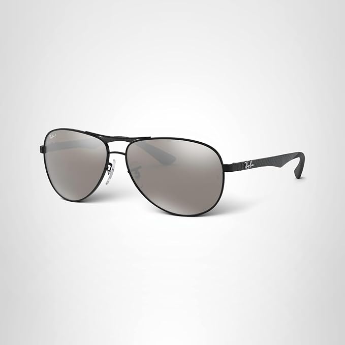 Ray-Ban RB8313 Carbon FiberAviator Sunglasses - Gallery 4