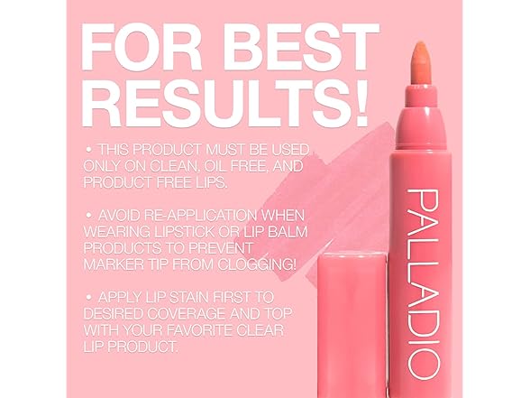 Palladio Lip Stain Nude