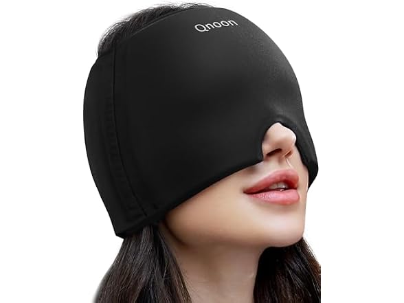 Qnoon Migraine Relief Cooling Gel Ice Head Wrap