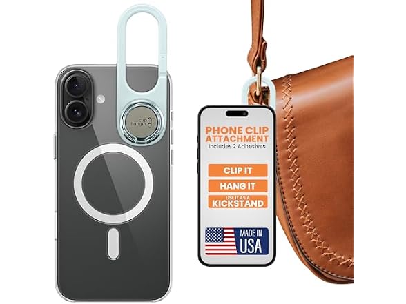 Cliphanger PIVIT with Silver Kickstand