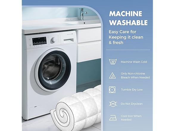 Dual Layer Memory Foam Mattress Topper