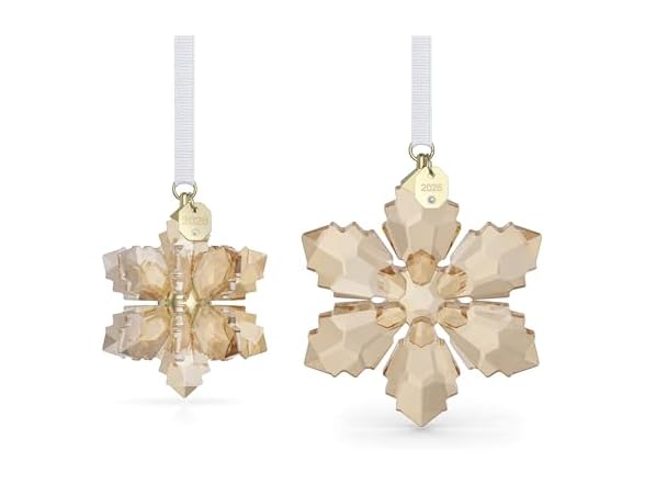 Swarovski Annual Edition Festive 3D Ornament Set 2026