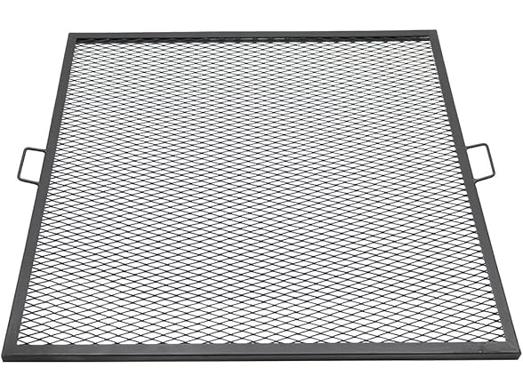 Sunnydaze Square Fire Pit Grill Grate - Campfire Grill Grate Over Fire Pit