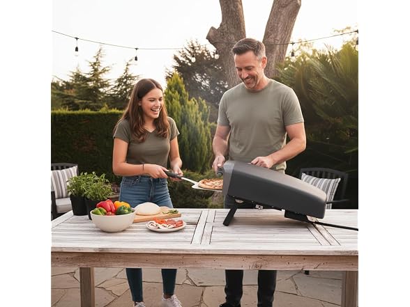 Nutrichef Outdoor Pizza Oven, Manual