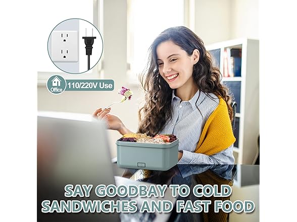 WisaKey 1.8L Electric Lunch Box