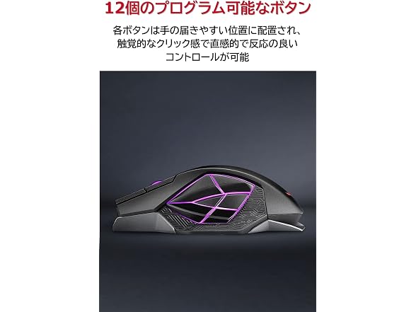ASUS ROG Spatha X Wireless Gaming Mouse, 19000 DPI