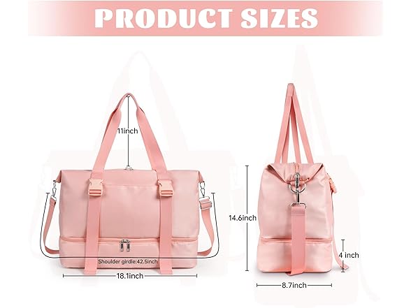 Gym Yoga Bag  Large Weekender