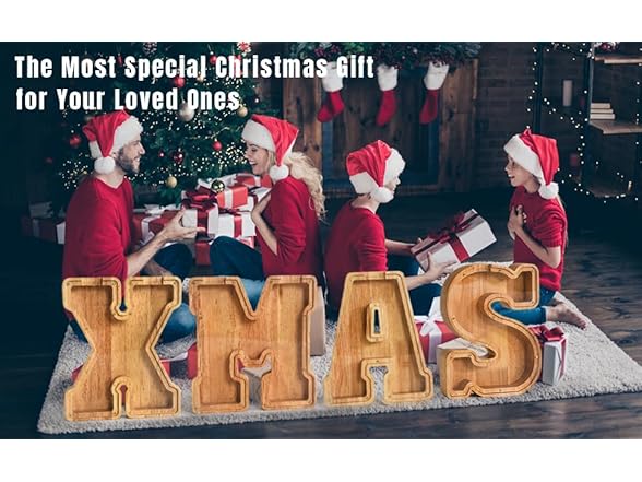 PrimRend Letter Piggy Bank