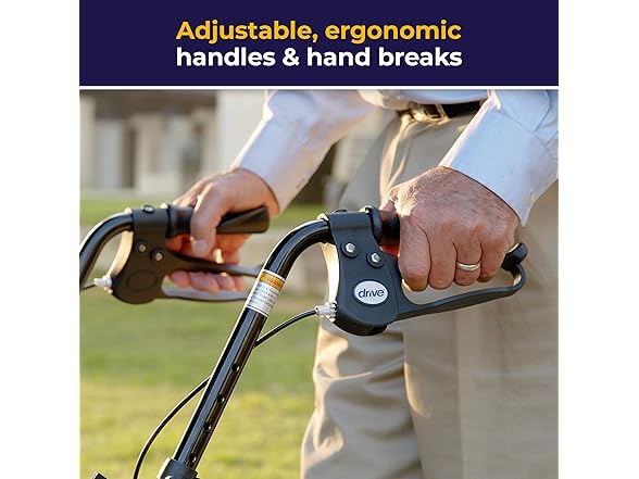 Drive Medical Drive Medical Rollator Blue