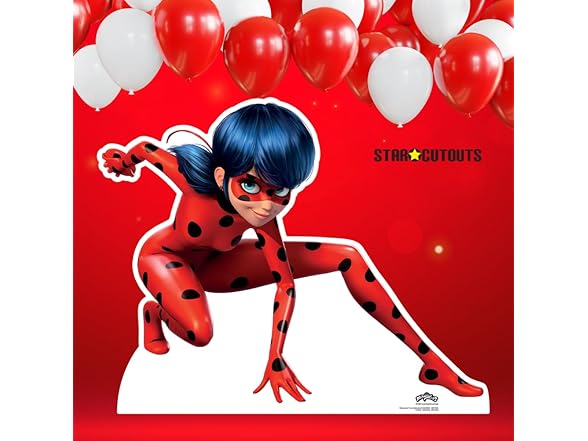 Star Cutouts SC4051 Ladybug Cardboard