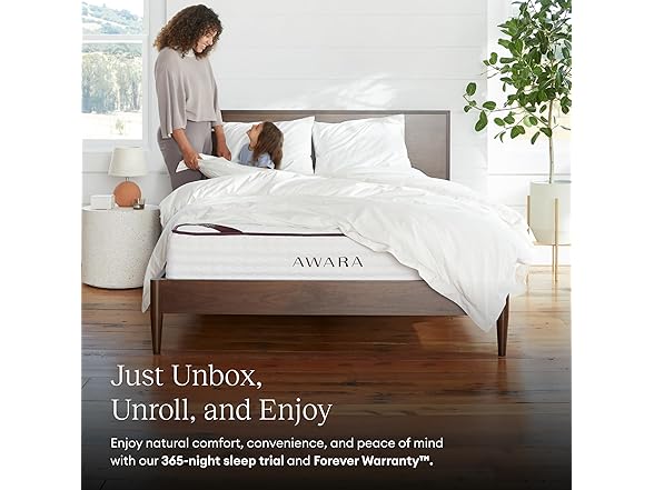 AWARA Natural Hybrid 10" King Mattress