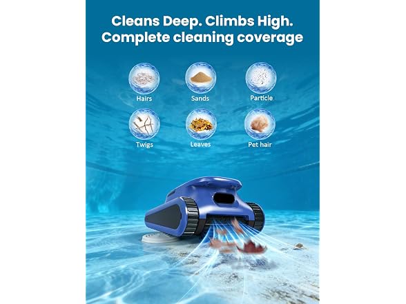 Cordless Robotic Pool Cleaner