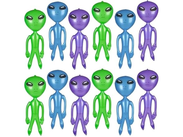 Rhode Island Novelty 36" Pearlized Alien Inflate