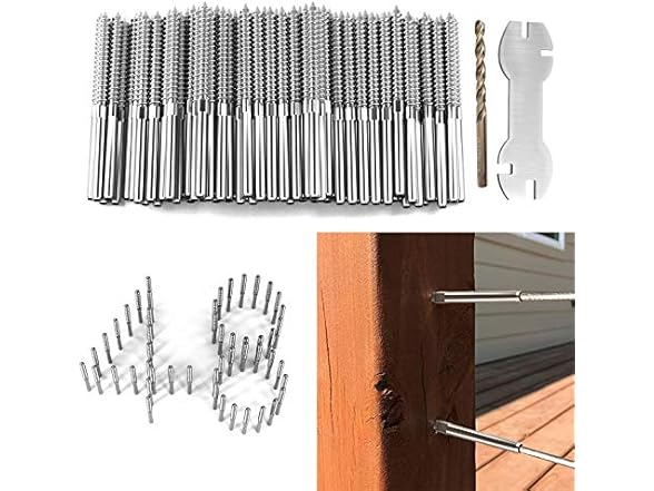 XDRCTEY Swage Lag Screws Left & Right