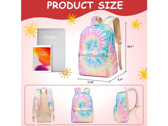 School Backpack With Lunch Box Set