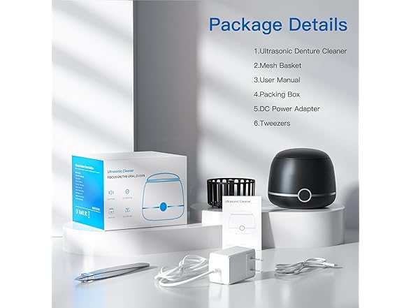 Midomi Ultrasonic Retainer Black Cleaner - Gallery 7