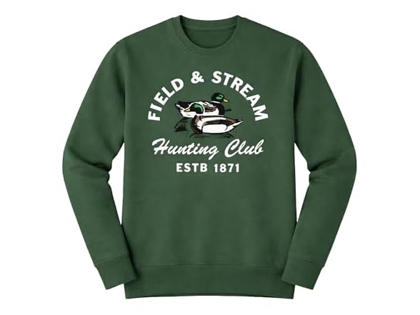 Field & Stream Men Backstrap Crew Sweatshirt