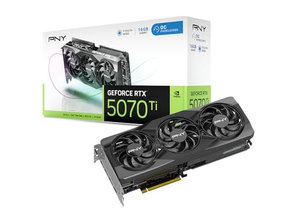 PNY NVIDIA GeForce RTX 5070 Ti OC