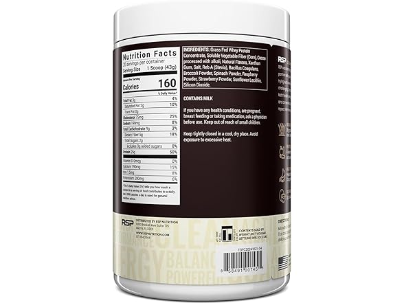 TrueFit Gut Healthy Protein Powder