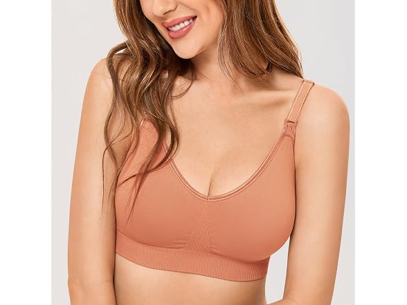 Gratlin Women (M) Seamless Maternity Nursing Bras