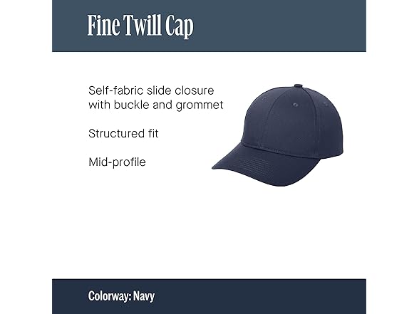Port Authority Fine Twill Cap Royal