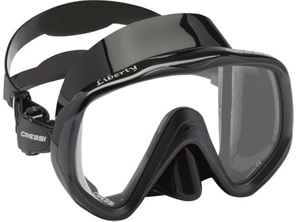 Cressi Liberty SPE Mask (Black/Black