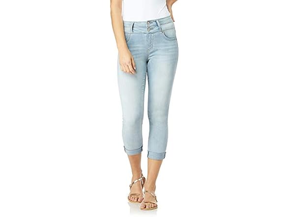WallFlower Women (0) Sassy Crop High-Rise Plus