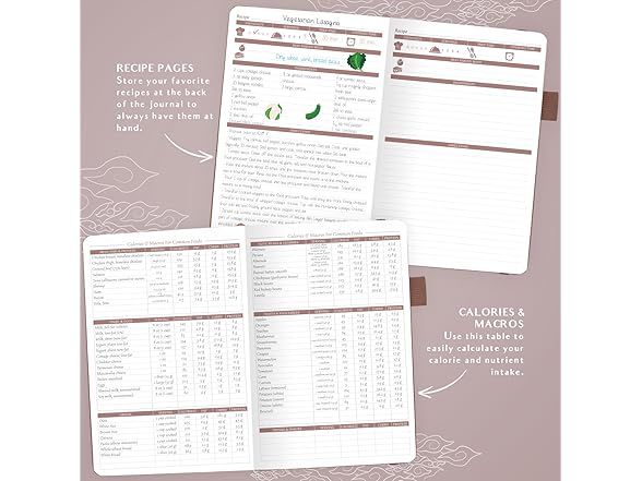 6 Month Wellness Planner & Food Journal
