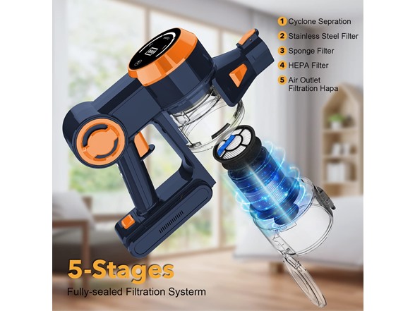Nicebay EV-6803 Cordless Vacuum Cleaner