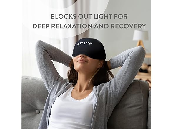 ORRY Eye Forehead Mask Wearable Gel Pack Heat Cold Therapy