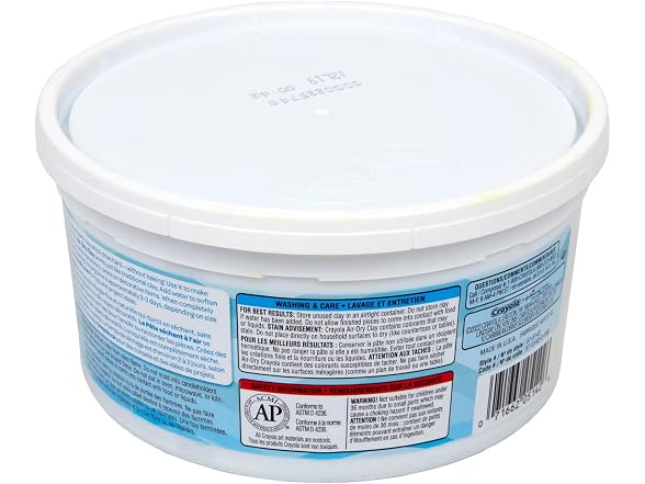 Crayola Air Dry Clay, 2.5lb Tub, Blue - Gallery 4