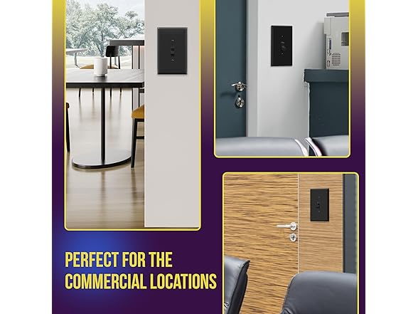  Toggle Switch Wall Plate Jumbo 10Pk