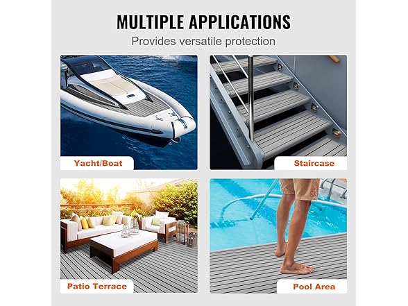 VEVOR Boat Flooring - 94.5 x 35.4 in
