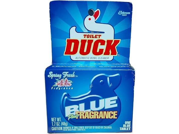 Toilet Duck Automatic Blue 1.7 oz 3 pk
