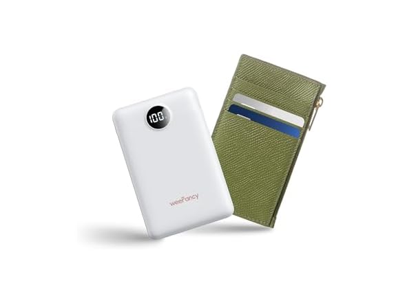 WeeFancy Mini Portable Charger, White
