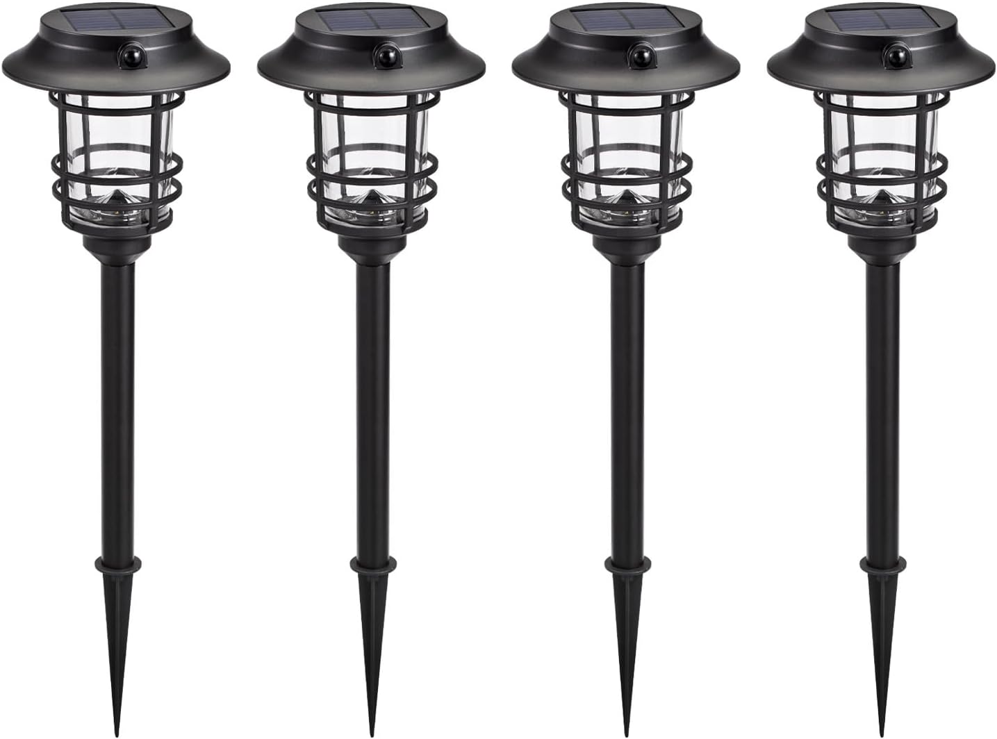 Home Zone Security 4Pk Solar Linkable Path Light - Gallery 13