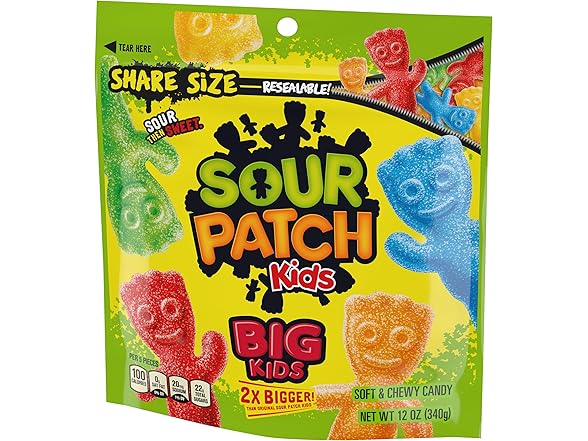 (5-pack) Chewy Candy Share Size 12oz