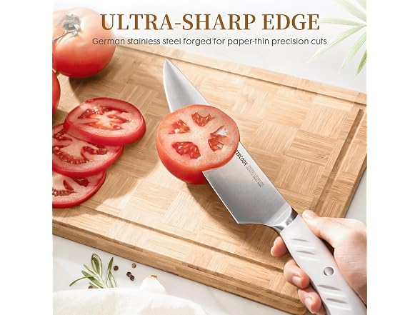 Astercook 15-Pc Knife Set with Block