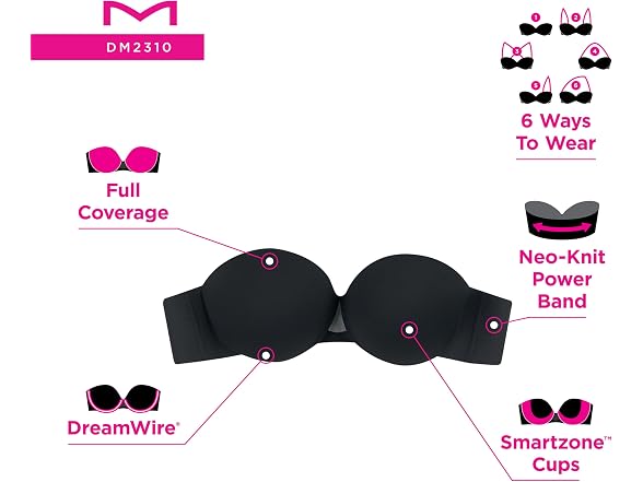 Maidenform Women (36C) Strapless Bra