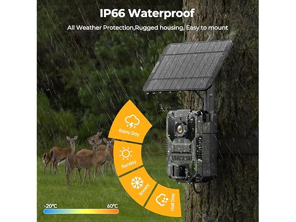 VOOPEAK 4G LTE Trail Camera 2.5K