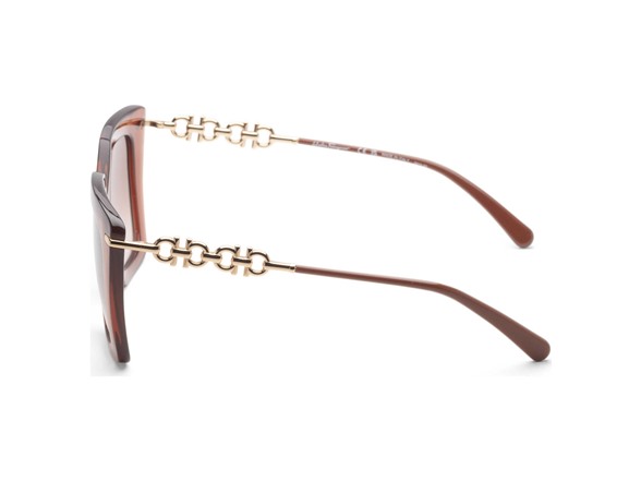 Ferragamo Women's 51mm Brown Sunglasses