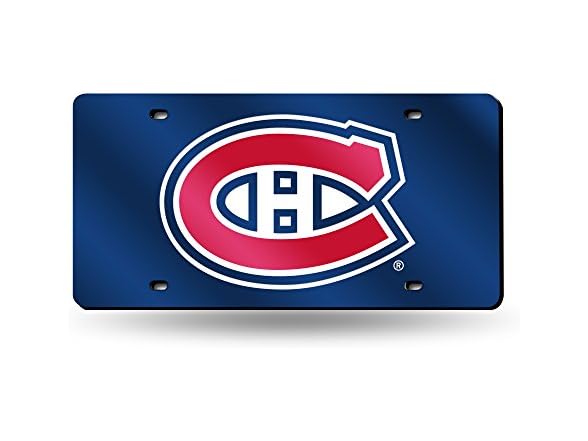 Canadiens License Tag Metal